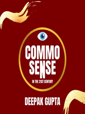 cover image of Common Sense in the 21st Century